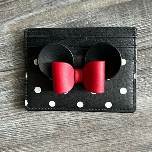 Kate Spade Minnie Mouse card holder wallet